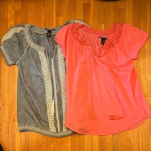 Lucky Brand Boho Tops (bundle of 2)